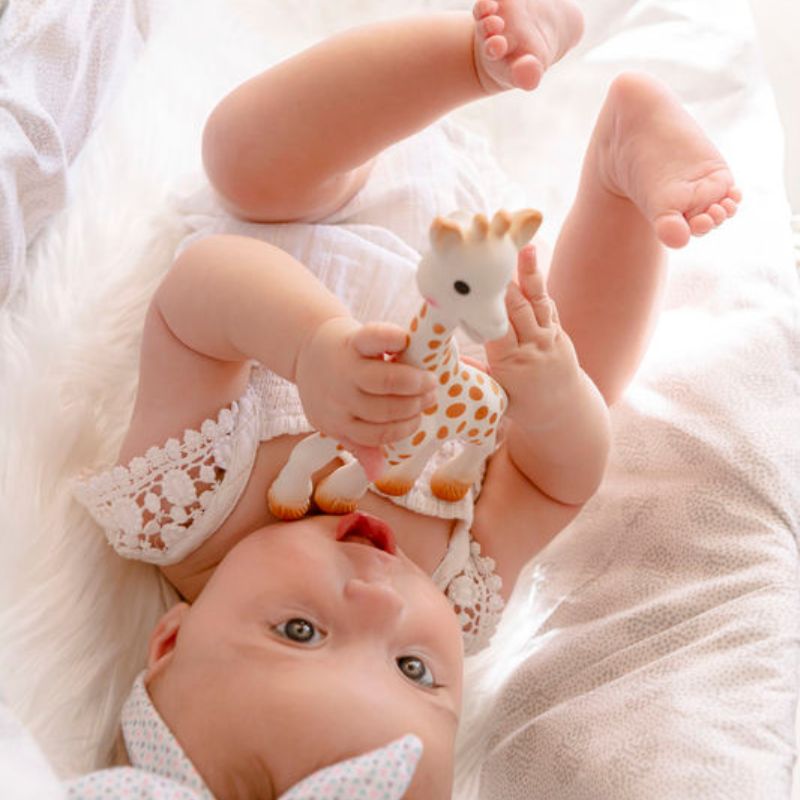 Sophie la girafe Geschenkset mit Kuscheltier