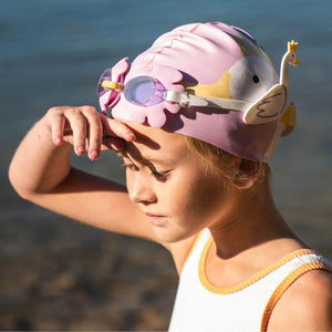 Schwimmbrille für Kinder – Princess Swan Multi