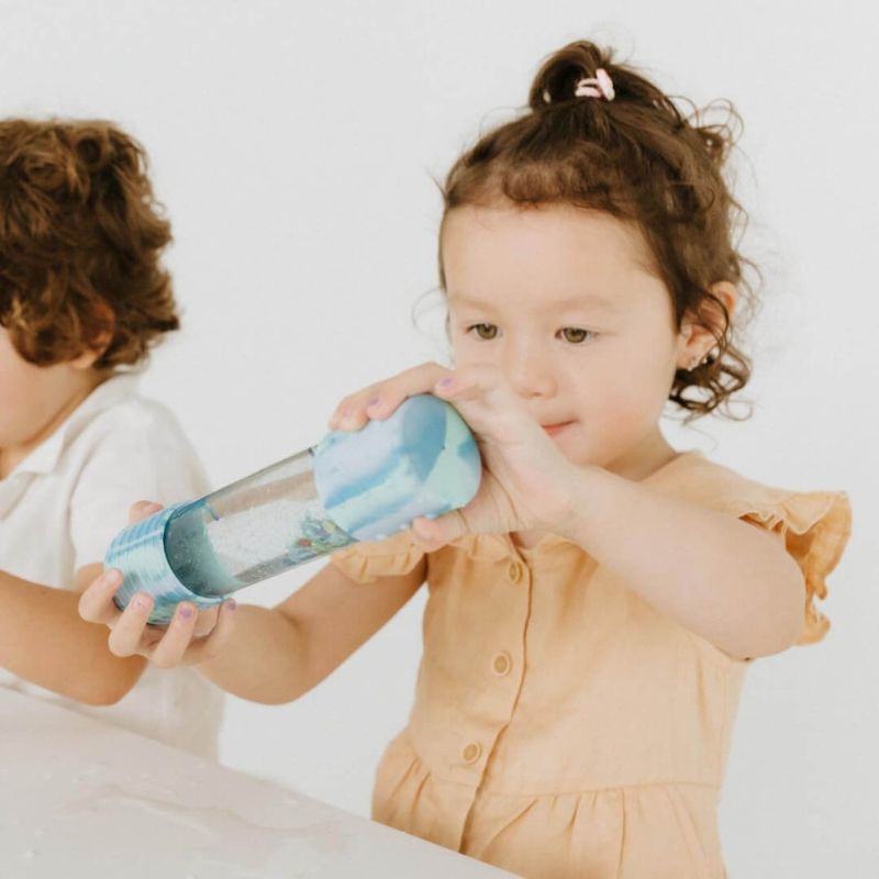 DIY-Sensorikflasche – Unter dem Meer Ocean