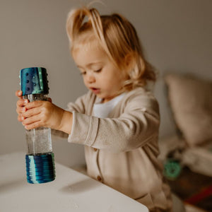 DIY-Sensorikflasche – Galaxy Edition