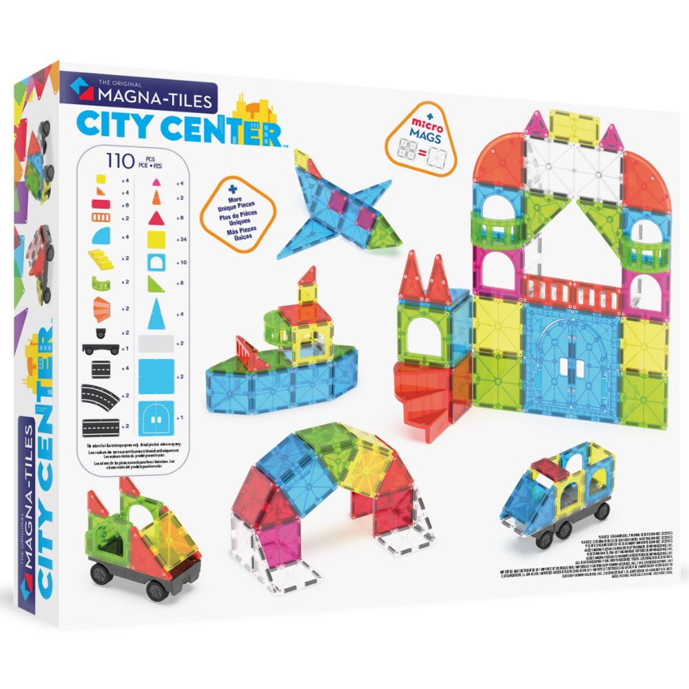 Magnetklötze – City Center 110 Teile