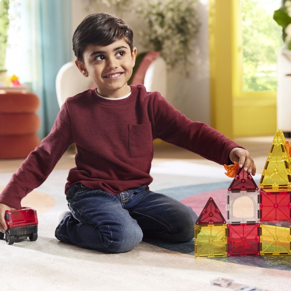 Magnetklötze – Feuerwehr, 27 Teile