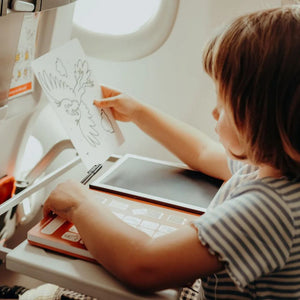 Grafiktablett zum Zeichnen mit Vorlagen Kidydraw Mini – Tiere