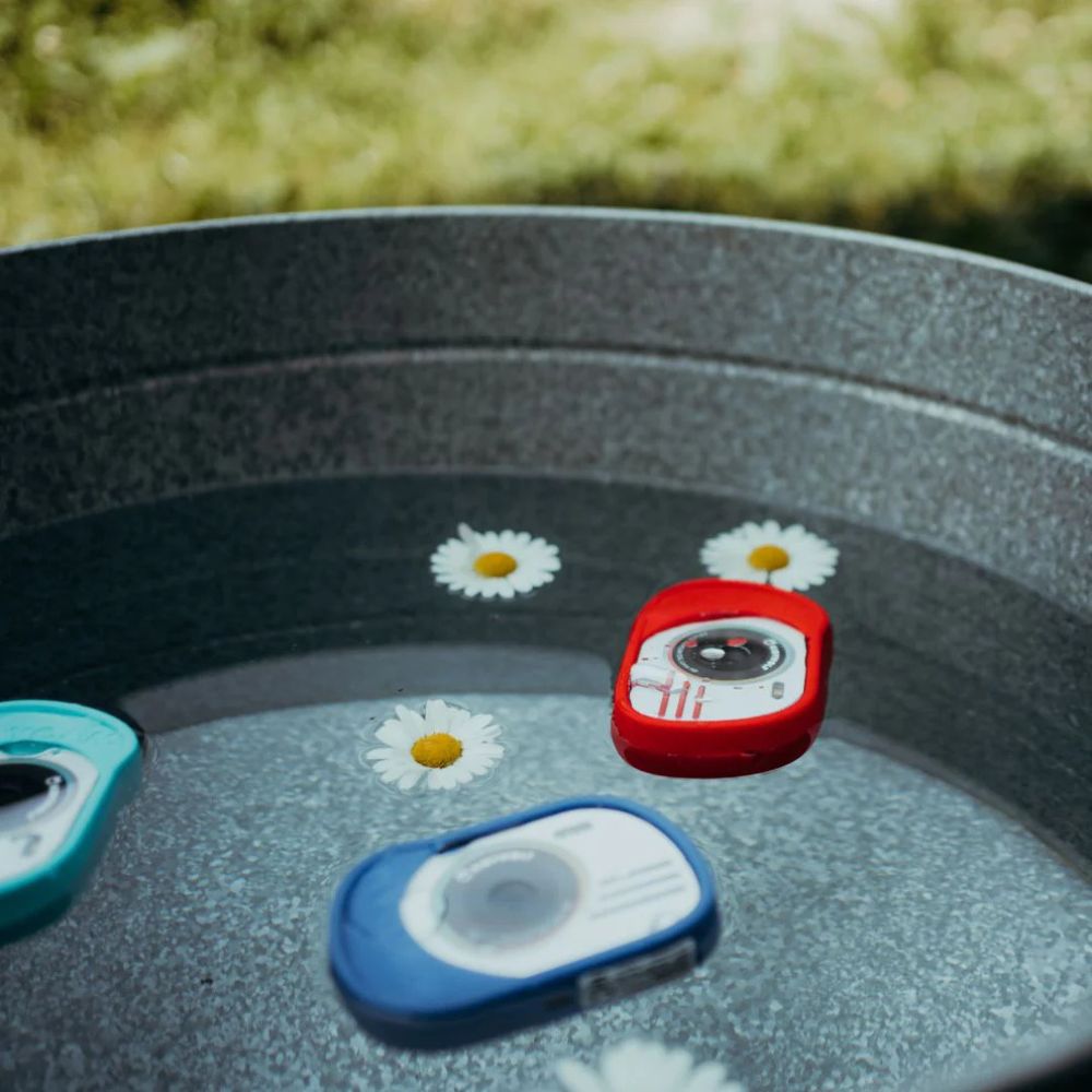 Wasserdichte Kamera für Kinder – blau
