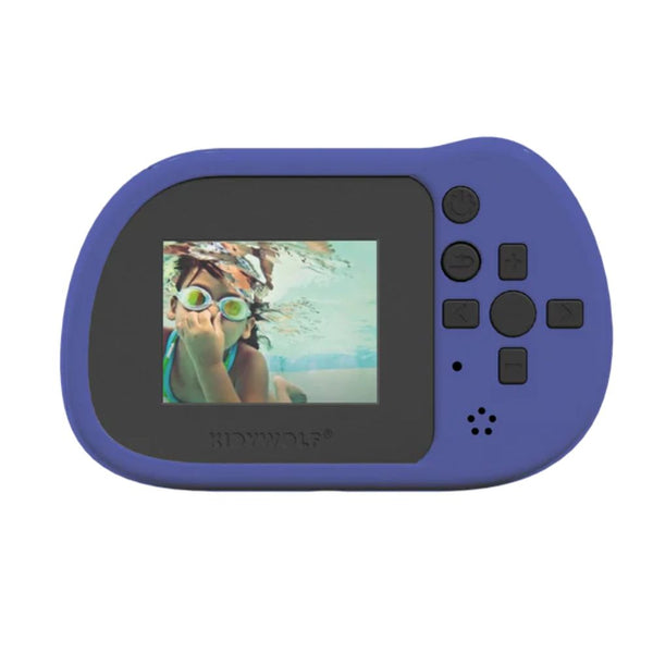 Wasserdichte Kamera für Kinder – blau