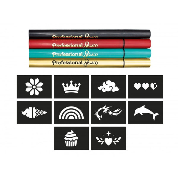 Marker zum Erstellen von Tattoos mit Mustern