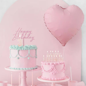 Folienballon – Rosa Herz 48 cm