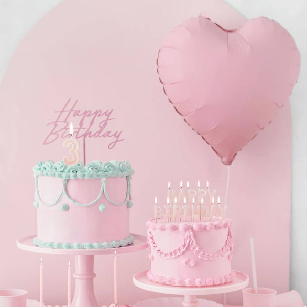Folienballon – Rosa Herz 48 cm