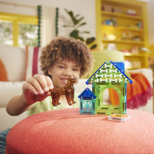 Magnetische Blöcke - Dog House 13 el.