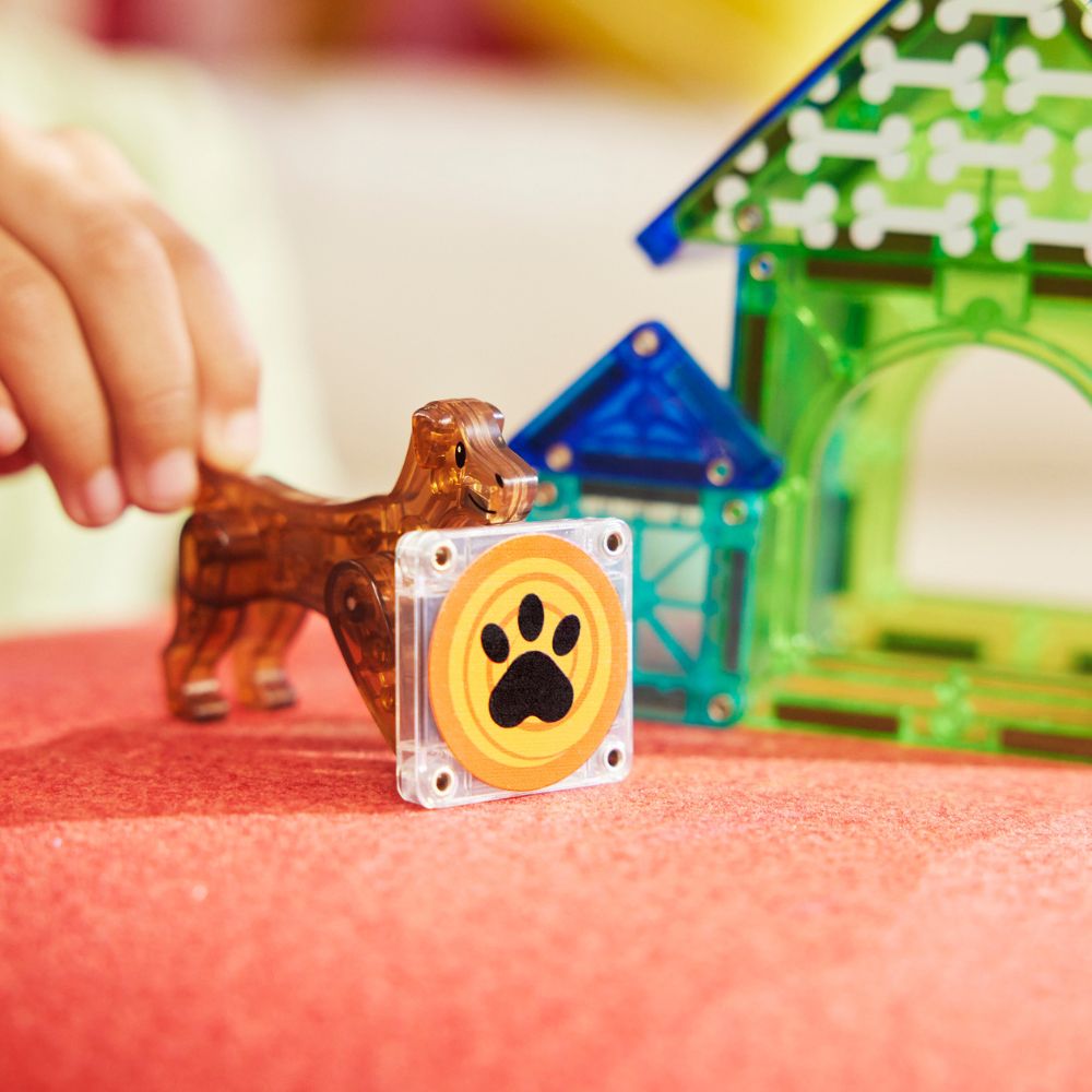 Magnetische Blöcke - Dog House 13 el.
