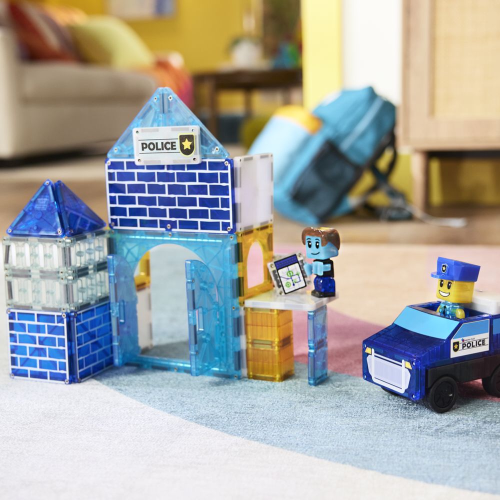 Magnetische Ziegel - Polizeiwache 35 el.