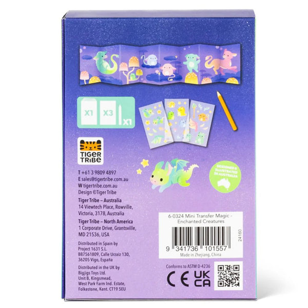Kreatives Abziehbild-Set - Enchanted Creatures