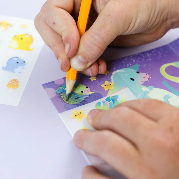 Kreatives Abziehbild-Set - Enchanted Creatures