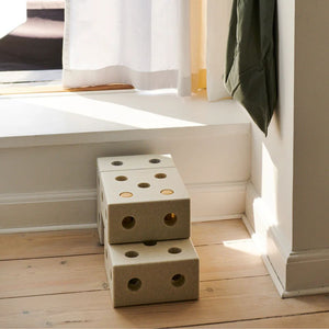 3-in-1-Schieber - sandgrau