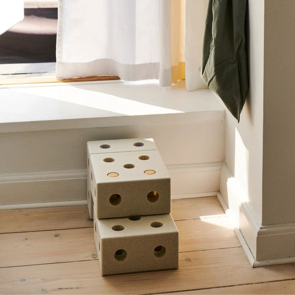 3-in-1-Schieber - sandgrau