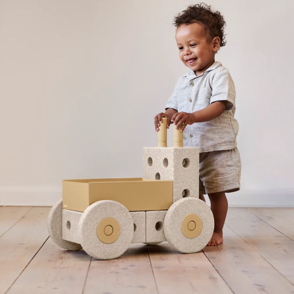 3-in-1-Schieber - sandgrau