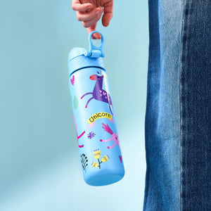 Stahlflasche 600 ml - Einhörner