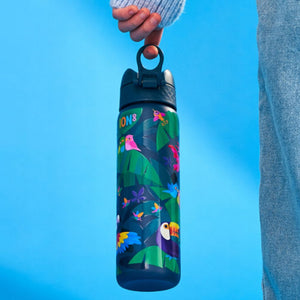 Stahlflasche 600 ml - Exotische Vögel