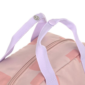 Kindergartenrucksack Mini eckig – Pattern Party Rose