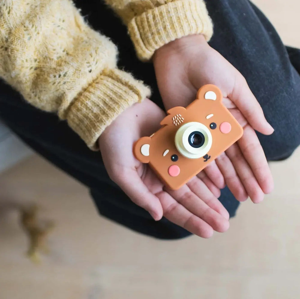 Silikon-Kameratasche - Teddybär