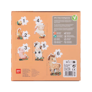 Progressive Puzzle My First – Bauernhof 2+