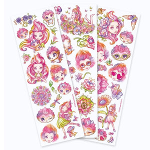 Tattoos für Kinder – Petulia 50 Stück