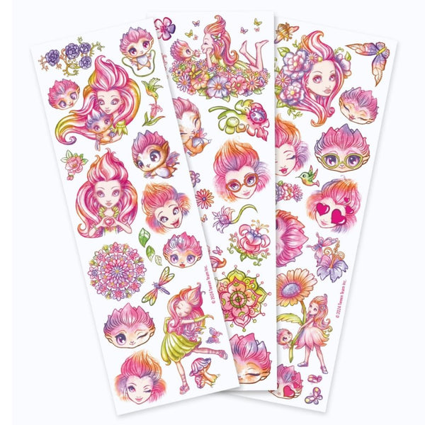 Tattoos für Kinder – Petulia 50 Stück