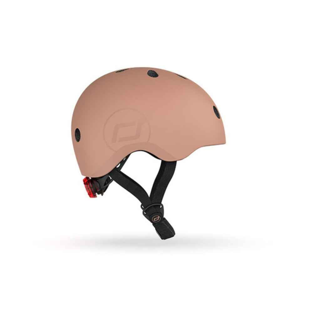 Kask dla dzieci SCOOTANDRIDE  S-M 3+ - Mocha