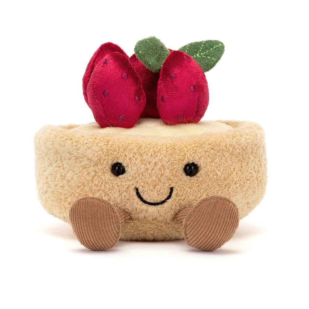 Pluszowa Zabawna Tarta Truskawkowa Jellycat 11 cm