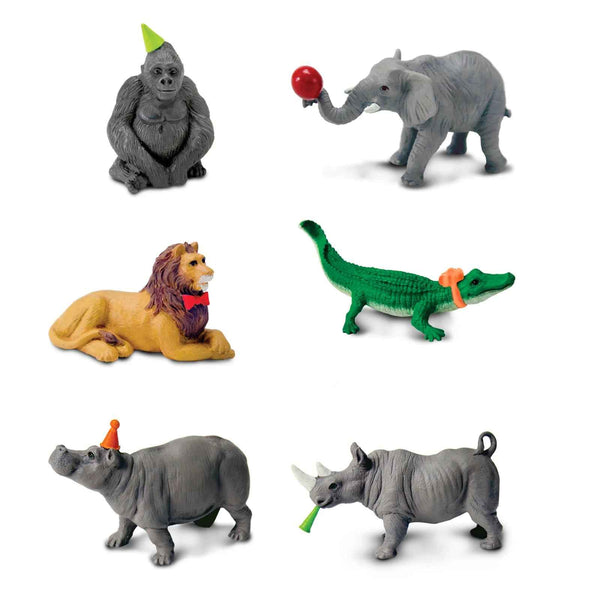 Zestaw Figurek w Tubie TOOB Safari Ltd. - Imprezowe Zwierzęta