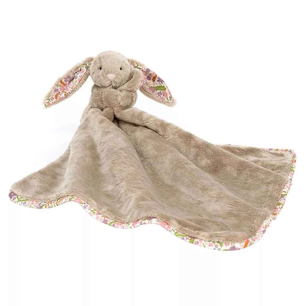 Szmatka Przytulanka Króliczek z Kwiecistymi Uszami Petal Jellycat - Beżowa 34 cm