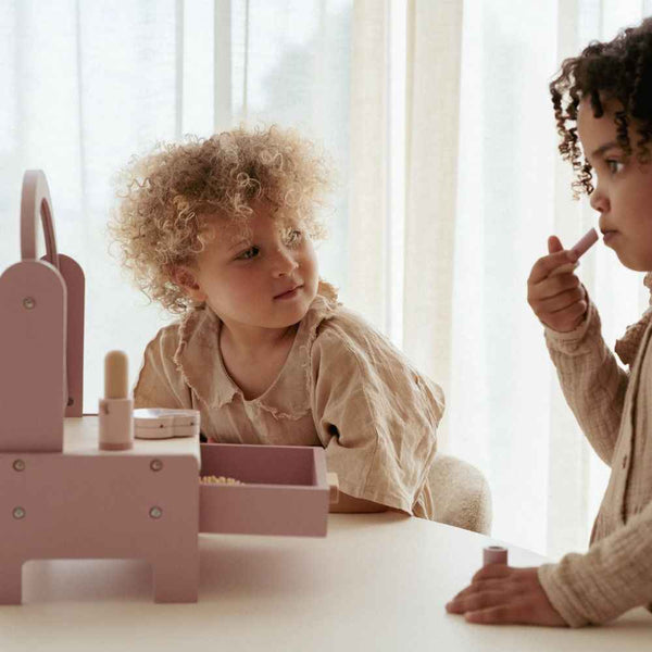 Drewniana toaletka z akcesoriami Little Dutch