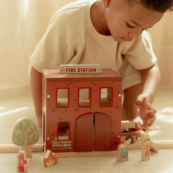 Drewniana remiza strażacka Little Dutch