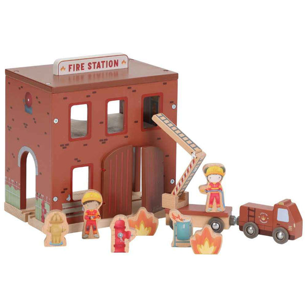 Drewniana remiza strażacka Little Dutch
