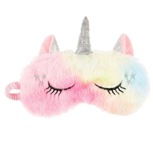 Make-up-Kosmetik für Kinder, Set mit Schlafmaske – Einhorn