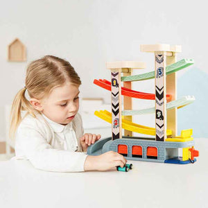 Zjeżdżalnia z superszybkimi autami TOPBRIGHT - Tor samochodowy