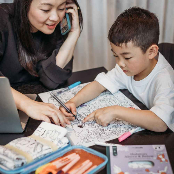 Piórnik na silikonowe maty HeyDoodle