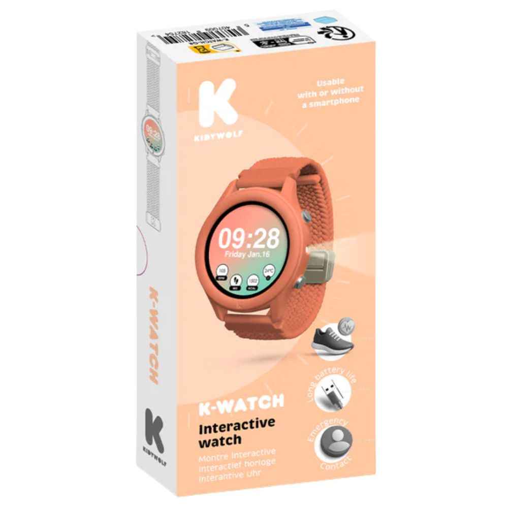 Zegarek Smartwatch Kidywolf - pomarańczowy