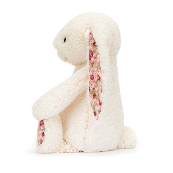 Pluszowy królik z kwiecistymi uszami Berry Jellycat - kremowy 18 cm