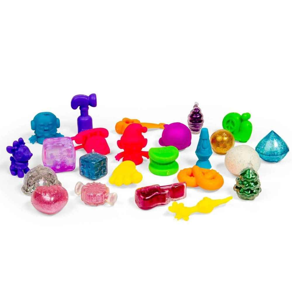 NeeDoh Adventskalender – Set mit 24 Knetfiguren