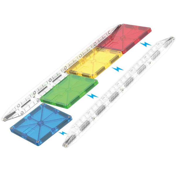 Magnetyczny kulodrom MAGNA-TILES - Rail Racers 33 el.