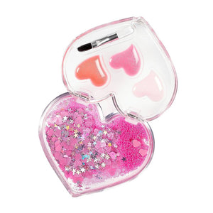 Herzförmige Lipglosses