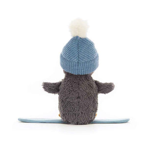 Pluszowy Pingwin na Snowboardzie Jellycat 12 cm