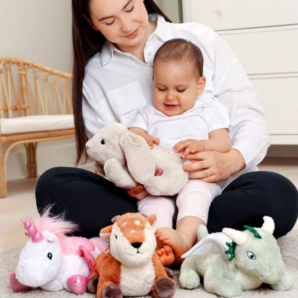 Pluszowy projektor dla dzieci Twilight Buddies™ Cloud B - Smok