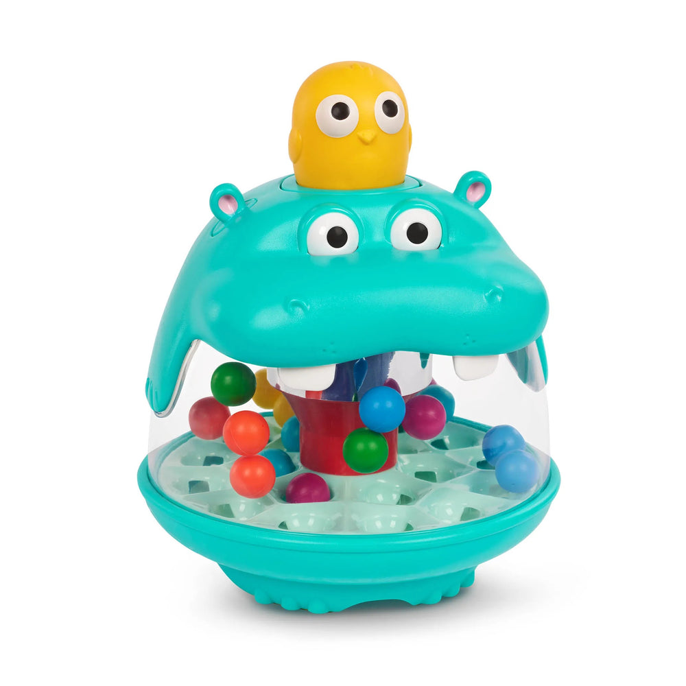 Hipopotam z wirującymi kuleczkami Battat - Party Pop Hippo