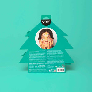Naklejki na twarz OMY - Christmas edition 85 szt.