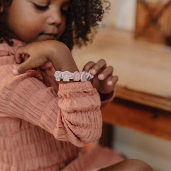 Zestaw do robienia bransoletek Little Dutch - Fairy Garden