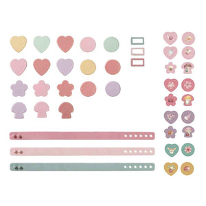 Zestaw do robienia bransoletek Little Dutch - Fairy Garden