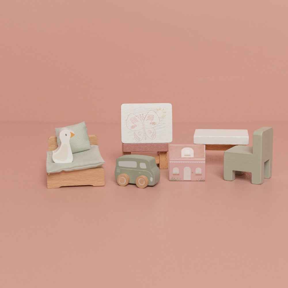 Zestaw do domku Little Dutch - pokój dziecięcy