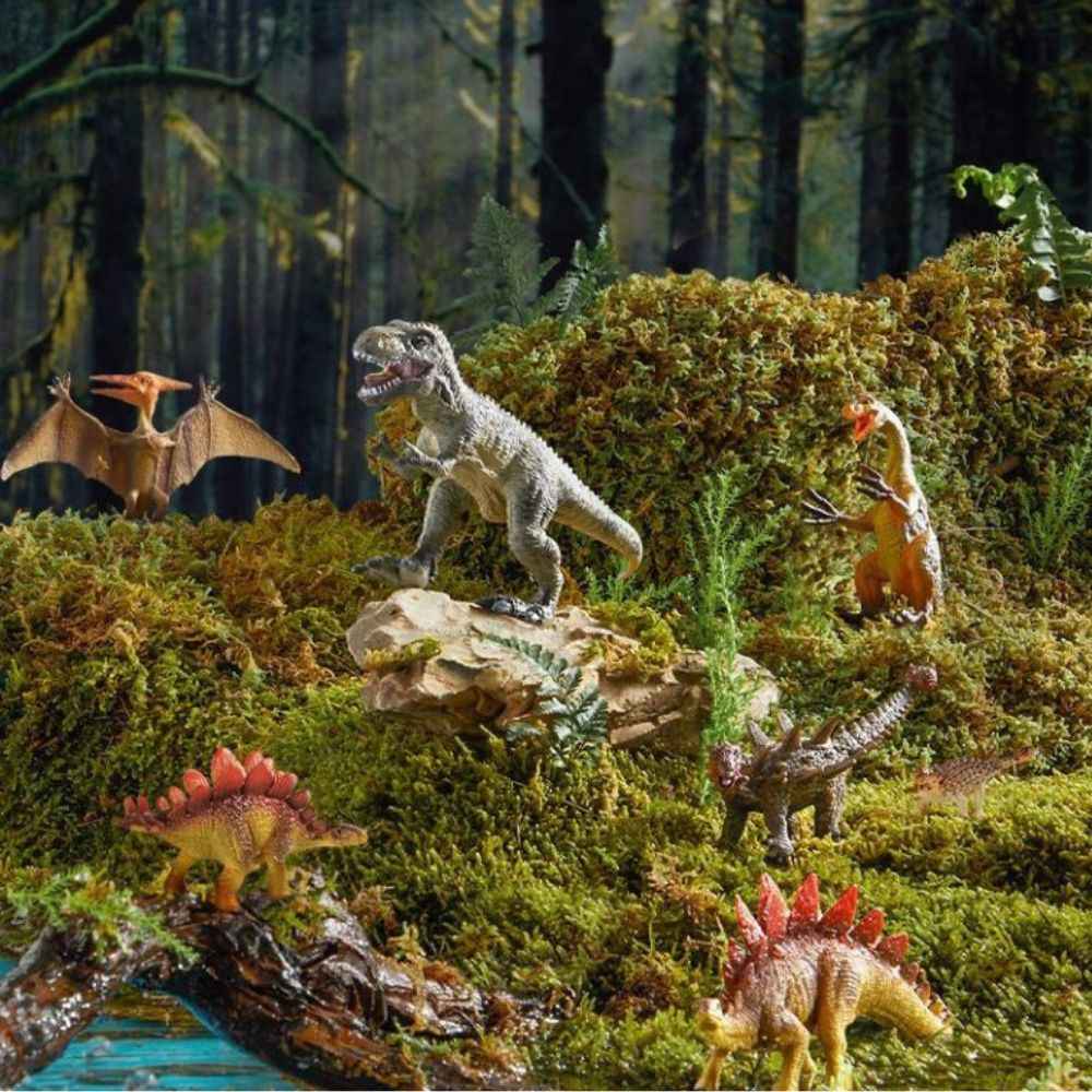 Dinosaurier-Figuren Set – 24 Stück im Tragekoffer